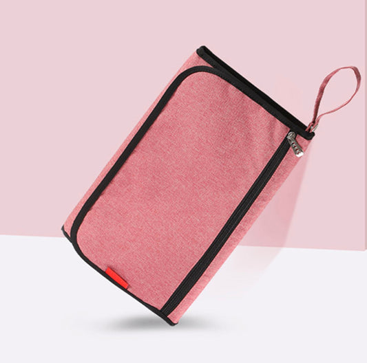 Baby Wickelunterlage meinbabyundich Rosa