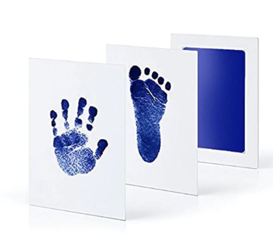 Baby Abdruck Set meinbabyundich Blau 
