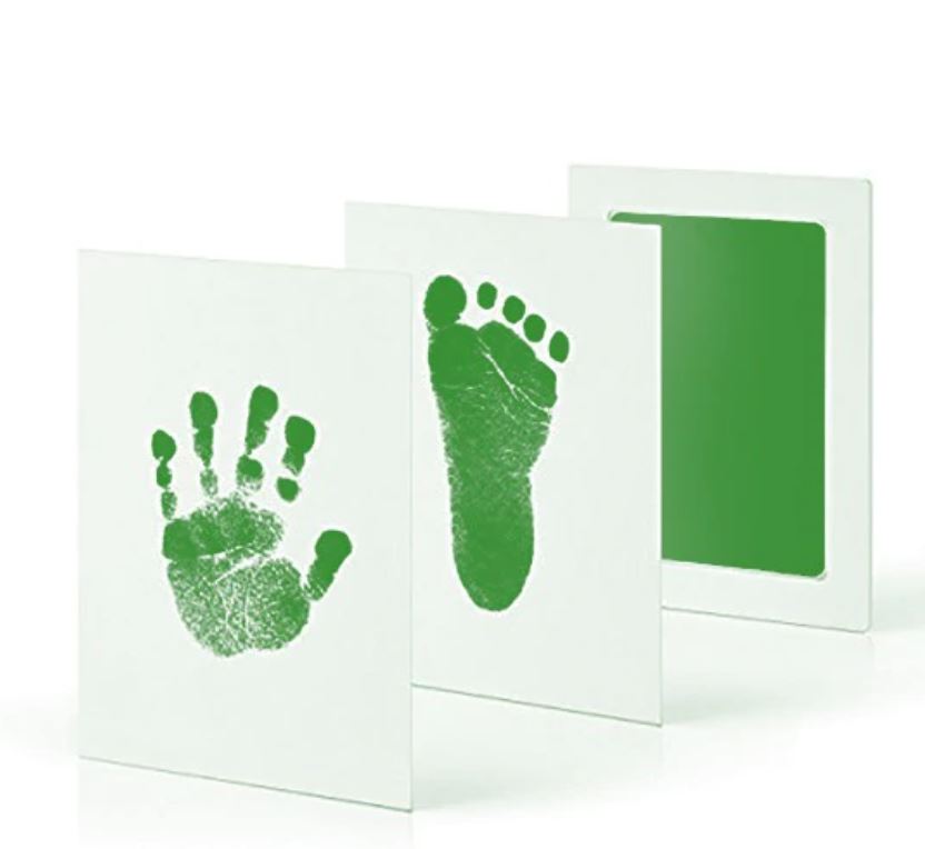 Baby Abdruck Set meinbabyundich Grün 